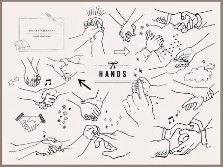 手を繋いで歩く高校生カップルのイラスト素材91249322- PIXTA