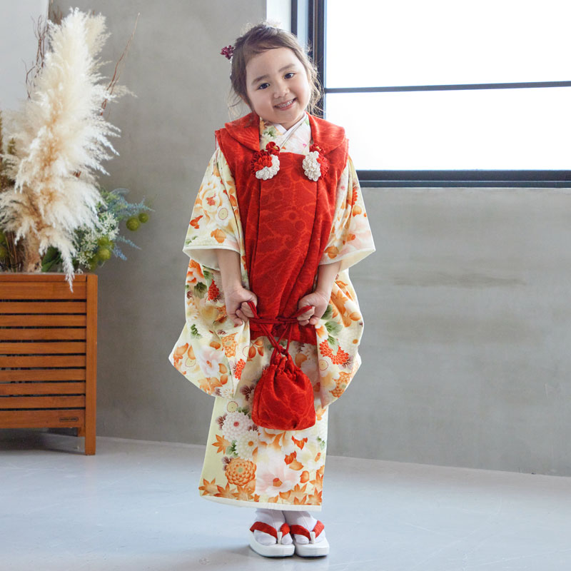 七五三 3歳女の子 着物 品番：CATK0003550 CatherineCottage キャサリンコテージ のキッズファッション通販SHOPLIST ショップリスト