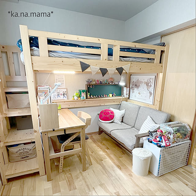 ワクワクが止まらない!!子供部屋に秘密基地実例33選-DIYの参考にも
