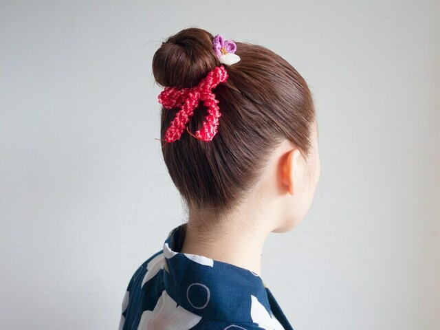 自分で簡単にできるのに可愛い♡ロングさん向け垢抜け「浴衣ヘアアレンジ」ポイント交換のPeX