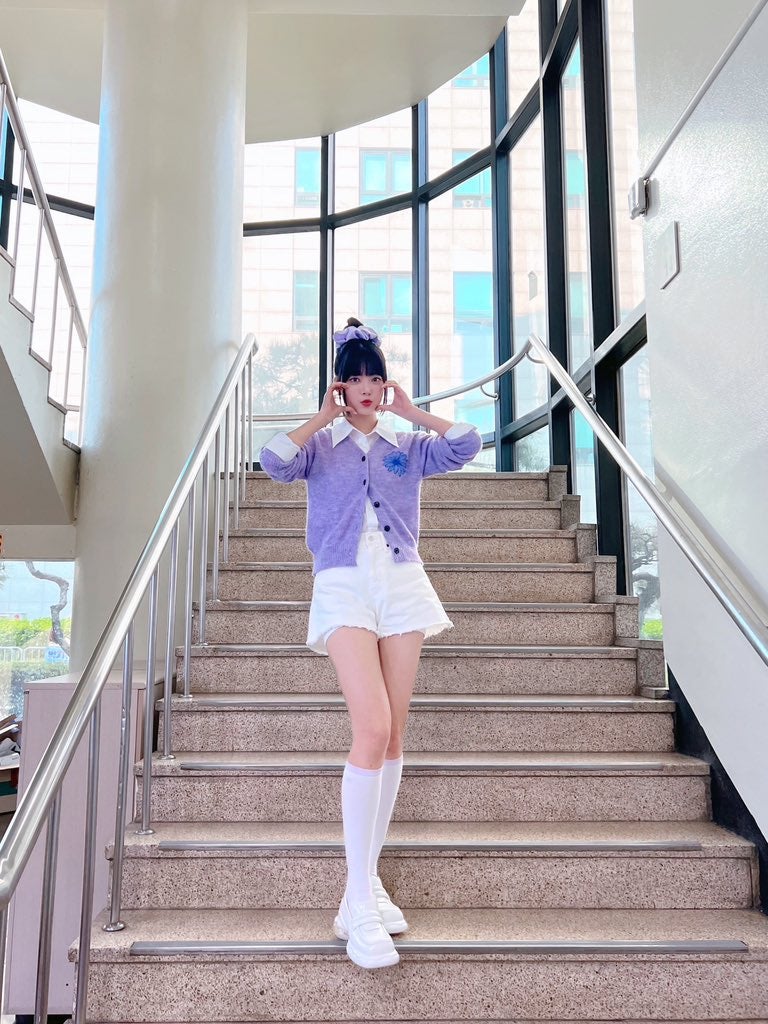 ウンチェのこのビジュが可愛いすぎてやばすぎだろーーーってなってる🫠 LESSERAFIM