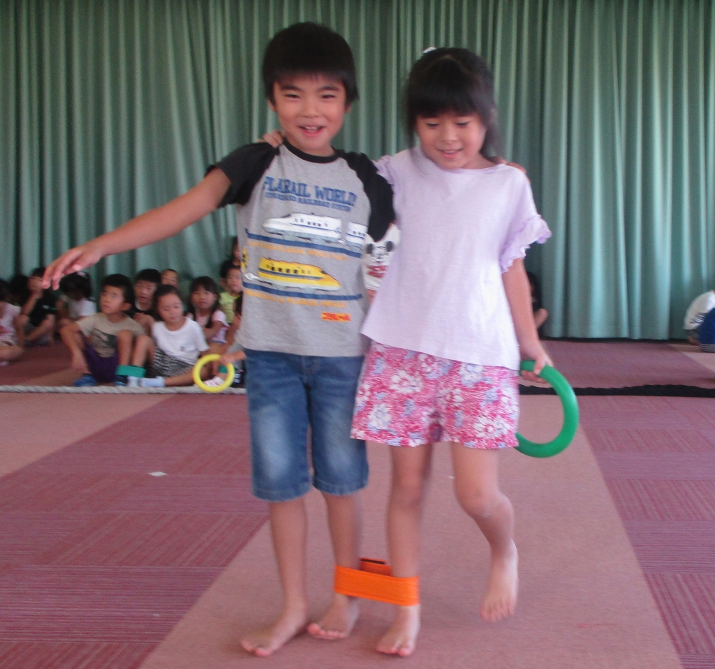 そらいろえんブログ 保育園・幼稚園:二人三脚☆9月26日