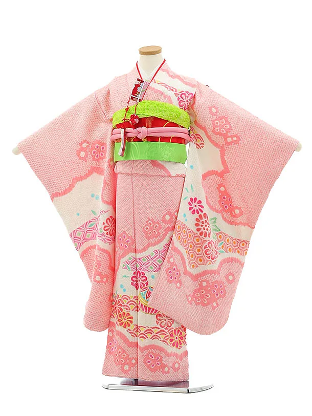 七五三 帯 7歳 袷用 日本製 訳あり 正絹 袋帯 子供用 古典柄