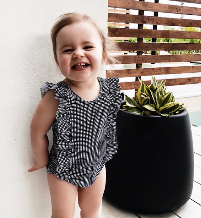 ギンガムチェックのバックリボンブルマ80〜90㎝3カラー ベビー服 Romly 通販 15907927Creema クリーマ