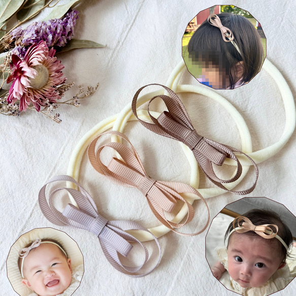 Amazon.co.jp: BIANHUAN 赤ちゃん ヘアバンド キッズ ベビー 可愛い リボン 新生児 子供 へあバンド ベビーヘアバンド 女の子３点セット 花 へアクセサリー 髪飾り セレモニードレス お宮参り セレモニードレス フォーマル 結婚式 誕生日 : ベビー＆マタニティ
