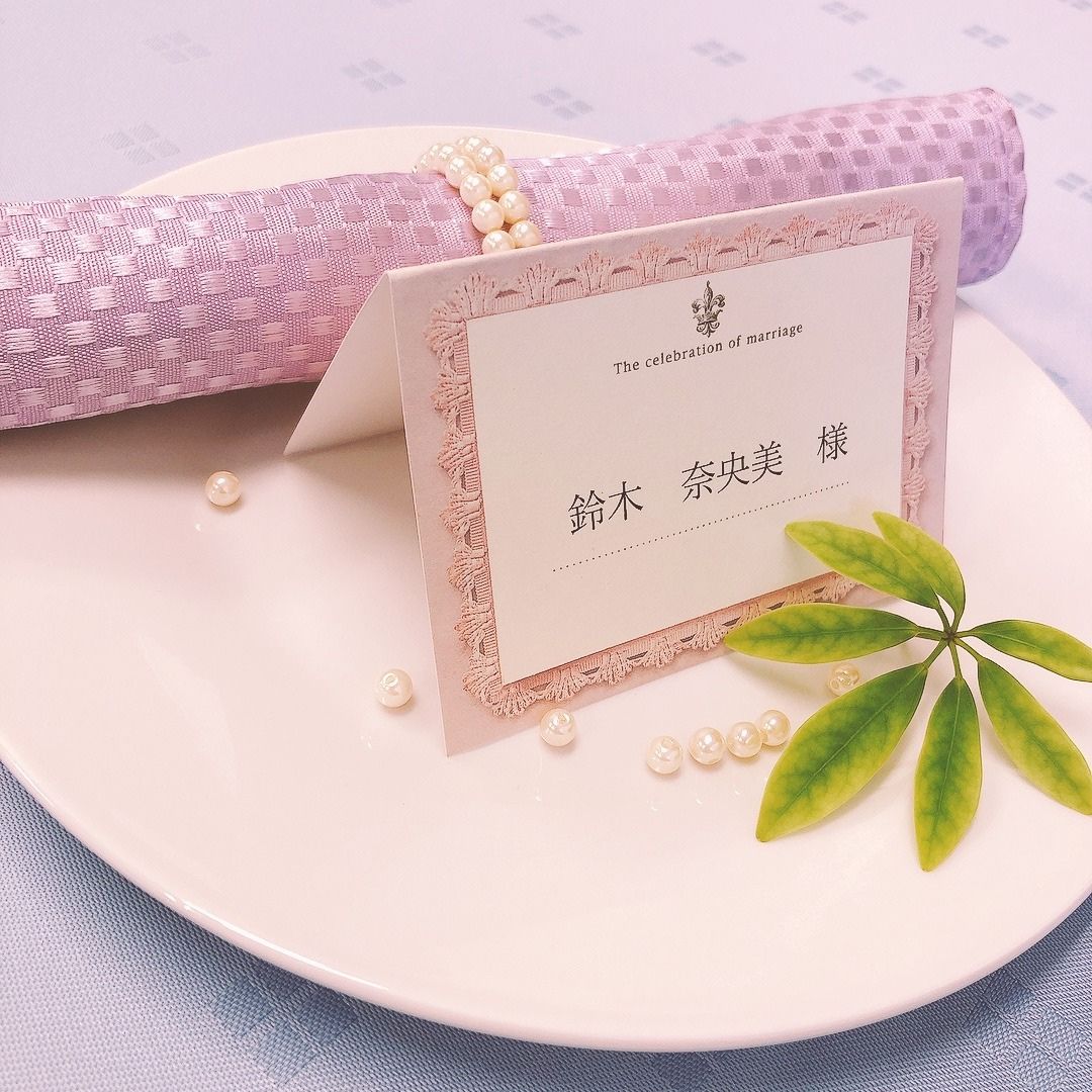 シャイニーバード グラスカード結婚式 席札ならPIARY ピアリー