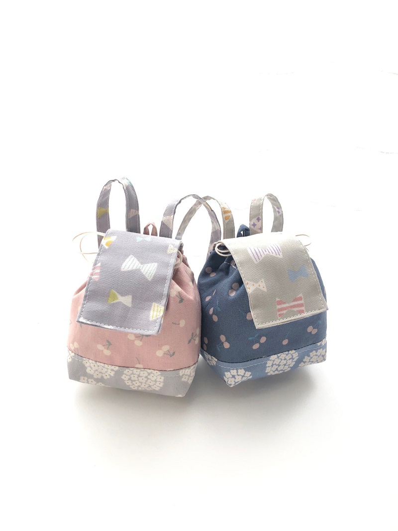軽くて便利！習いごとや体操着入れにも。ナップサック 巾着リュック の作り方nunocoto fabric