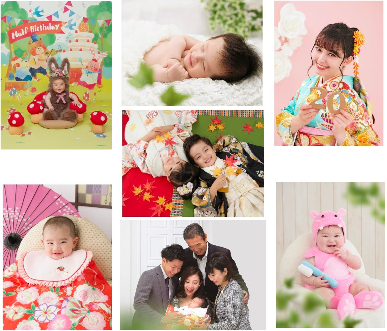 スタジオアリスでハーフバースデー撮影できる？衣装は何着試せるの？フォトスタジオとフォトブック