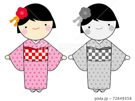 お正月かわいい手描きの無料素材「てがきっず」保育園・小学校・介護施設にぴったりのフリー素材イラスト