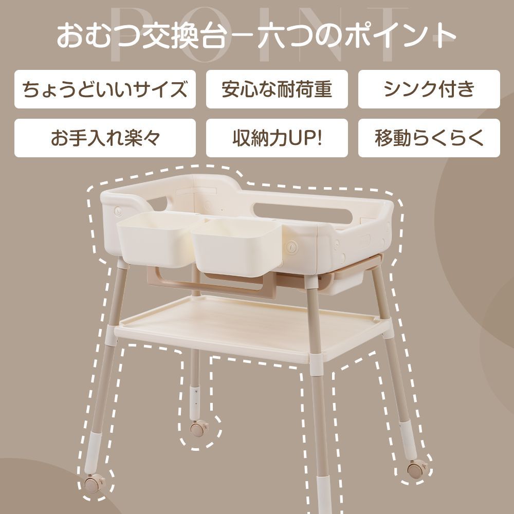 オムツ交換車 ランドリーカート - 有限会社カネタ商会