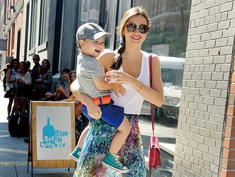 画像1 2ミランダ・カーの息子フリン君、父オーランド・ブルームそっくりに成長中 - モデルプレス