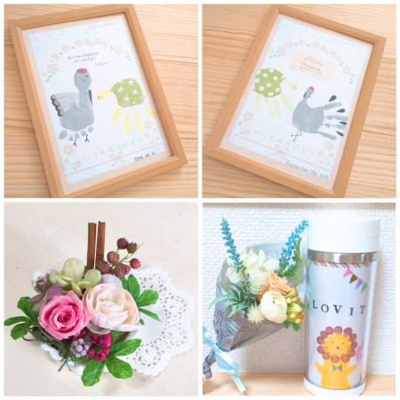 敬老の日手形アートワークショップ開催