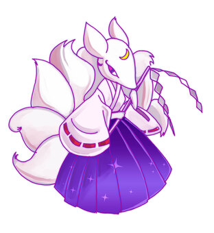 御幣を持っている巫女さん 背景神社のイラスト素材90843863- PIXTA