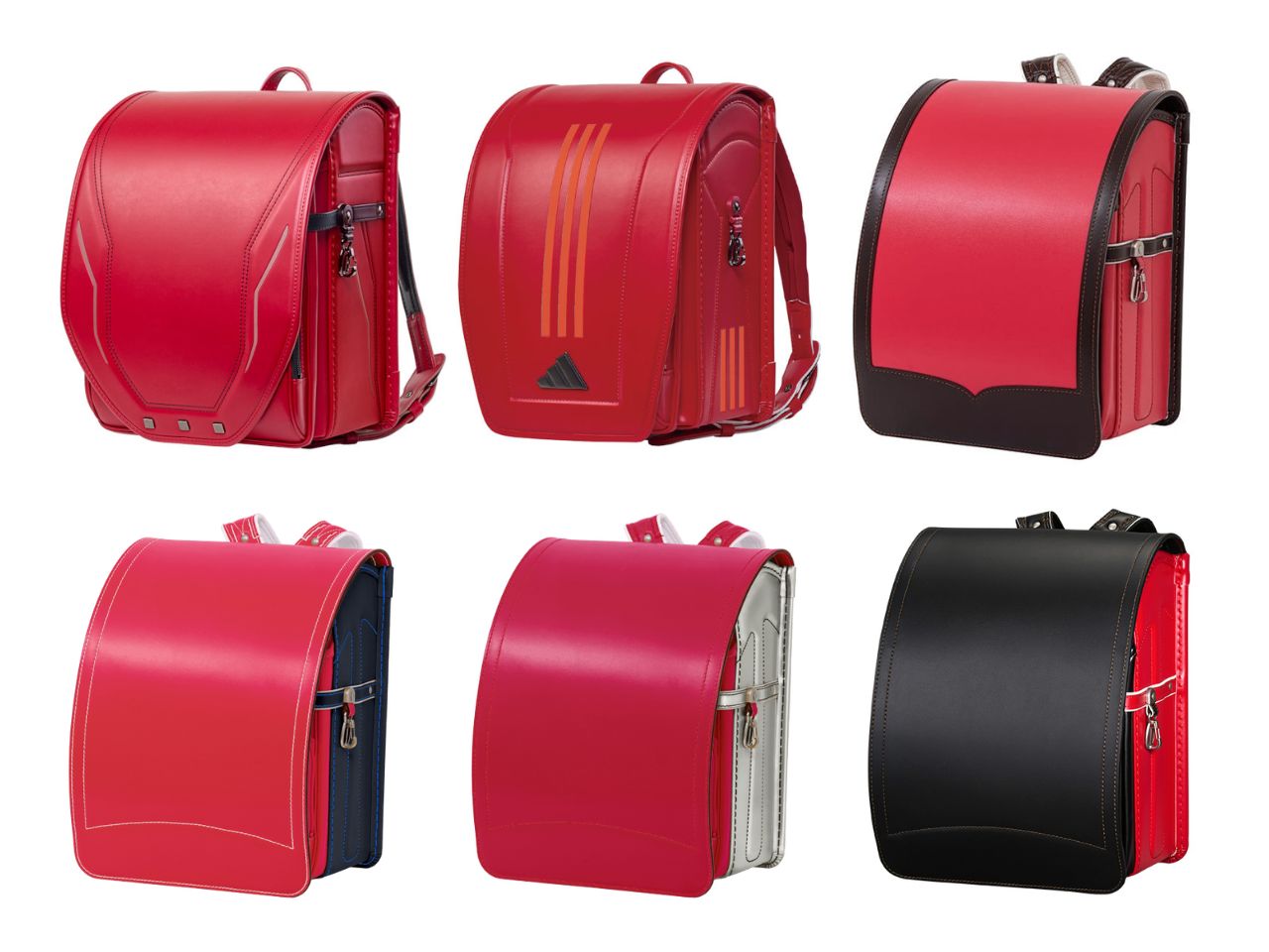 男の子向け赤いランドセル特集 黒×赤ステッチが人気