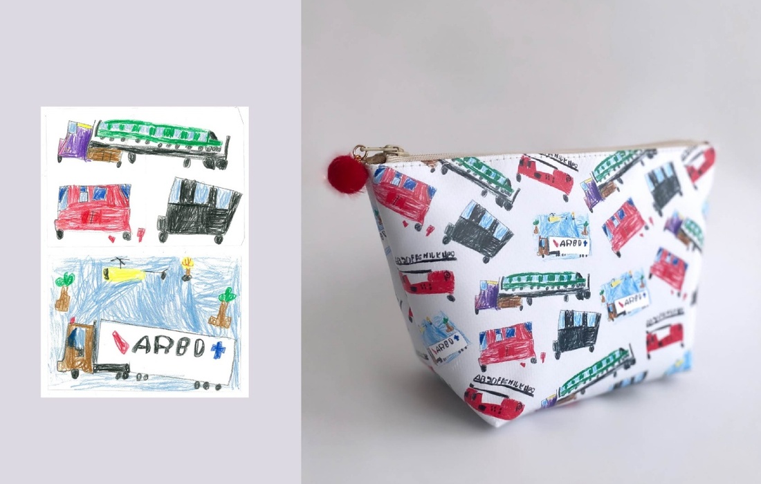 母の日にもらった子どもの絵やお手紙をおしゃれに飾ろう！子供の絵の保存ラクガキアートパネルのチルアート