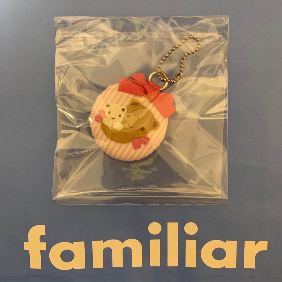 マタニティキーホルダー♡マタニティマーク♡おなかに赤ちゃんがいます♡ファミリアチェック♡ファミリア 雑貨・その他 la♡cerise 通販15146197Creema クリーマ