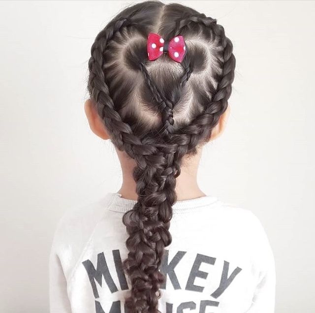 めっちゃかわいい！三つ編みだけでできる ミニーちゃん 簡単ヘアアレンジDプリヘアログ