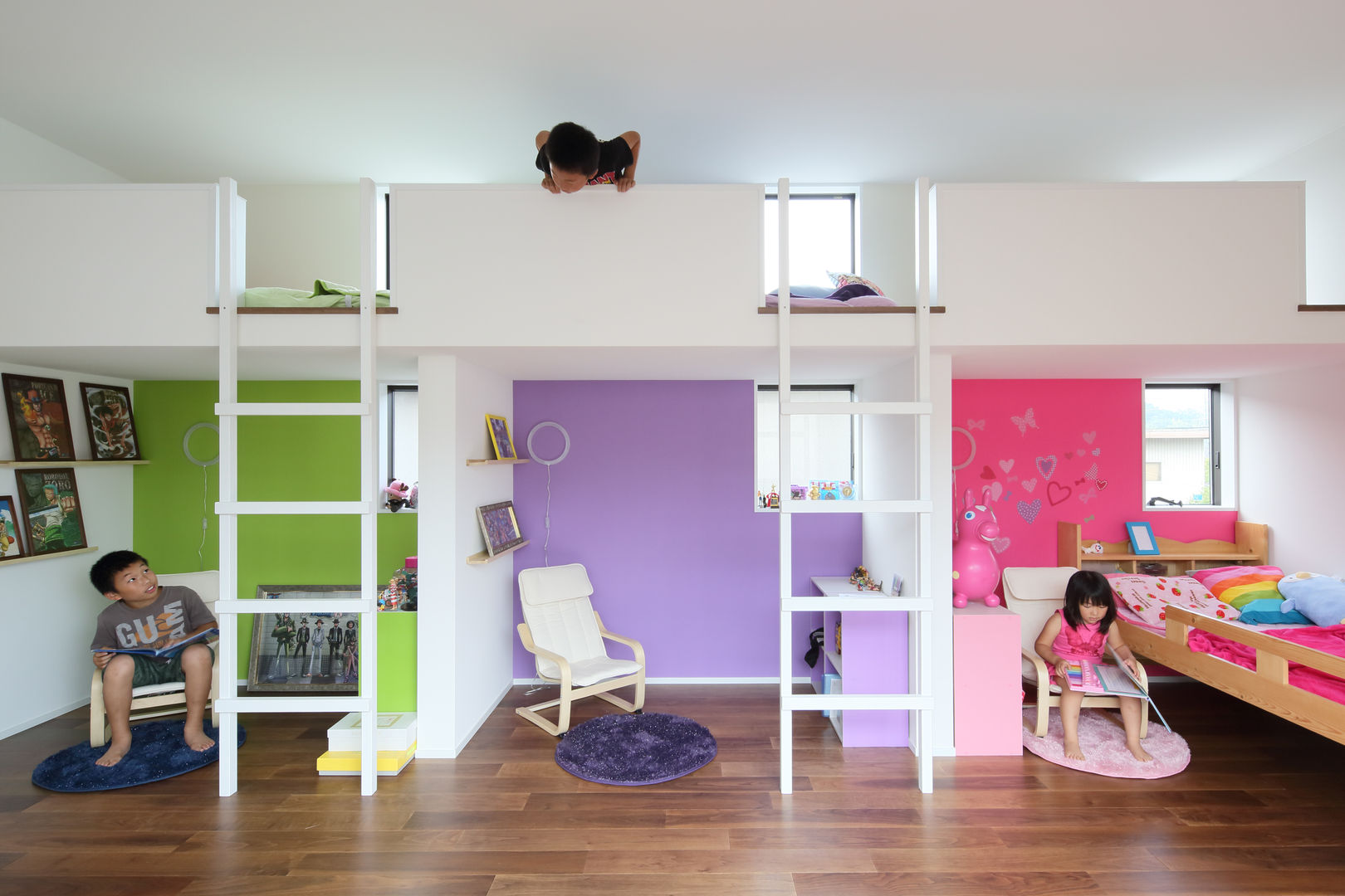 子供2人のための理想的な部屋リノベーション