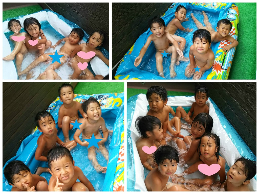 しょうぶ湯で園児元気よく徳島市の幼稚園