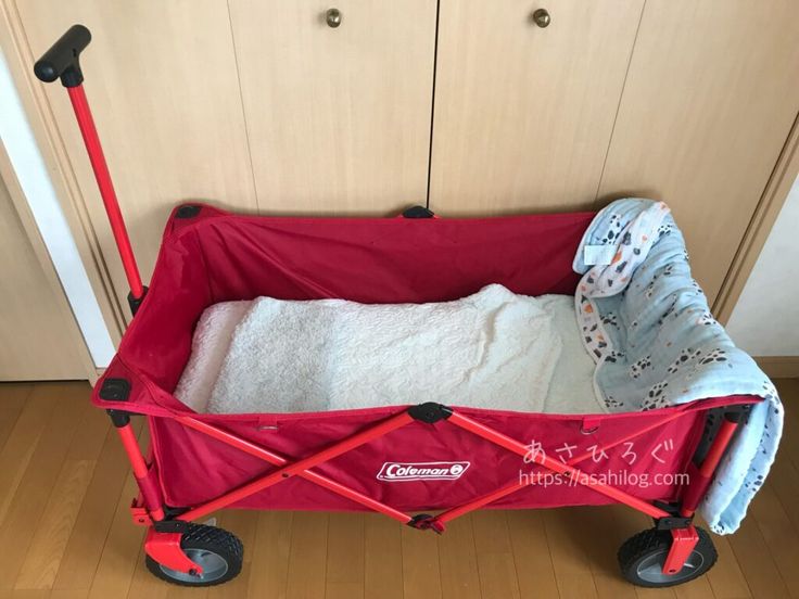 アウトドアワゴンをベビーベッドにしたら、いつまで使える？こだわりのキャンプブログ