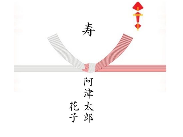 ご祝儀袋に書く名前・書き方と包み方 個人・夫婦・団体別- HAPiCO