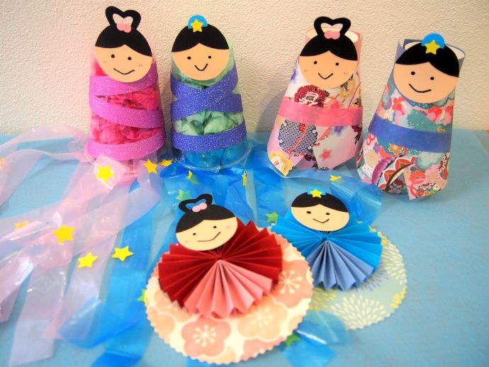 ７月製作 天の川で七夕飾り 保育園・幼稚園・こども園- ほいくのおまもり