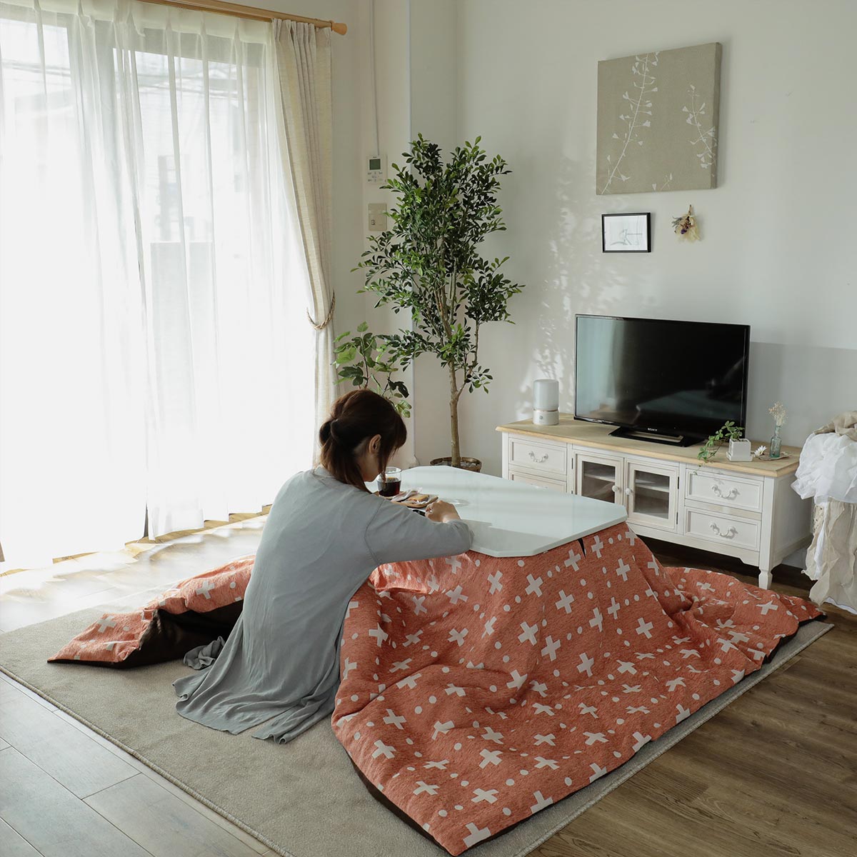 こたつ テーブル カジュアルコタツ 折りたたみ 萩原 コンパクト カラフル 一人暮らし リビング 子供部屋 冬 あったかの通販はau PAYマーケット - au PAY マーケット ダイレクトストアau PAY マーケット－通販サイト