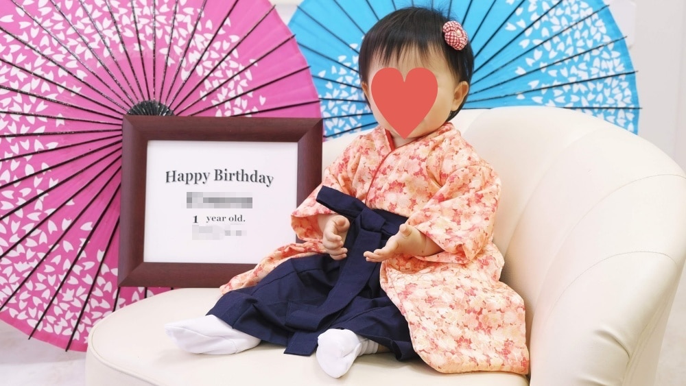 お食い初めや初節句にいかが？赤ちゃんに手作り袴風服とアレンジ方法あめっこブログ