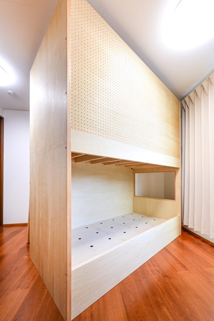 壁だけじゃない！子ども部屋の間仕切り 高田建築事務所