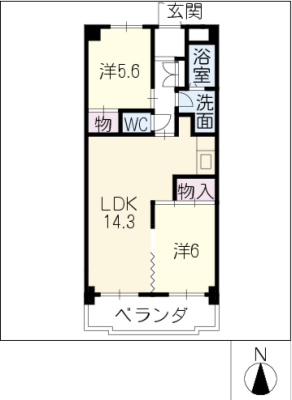 アローゼ高畑(賃貸マンション)[物件番号:2100984](愛知県名古屋市中川区中郷１丁目)【ニッショー.jp】