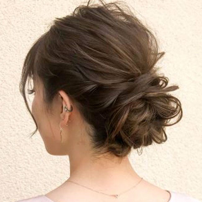 ミディアムヘア編 結婚式お呼ばれヘア12選！コラムアトリエはるか公式サイト