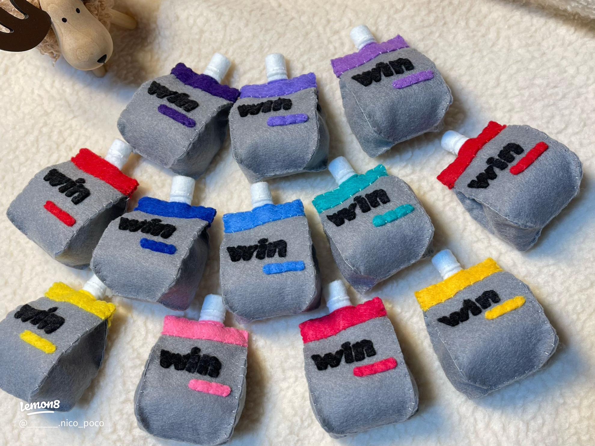 吹奏楽部のための手作りお守り