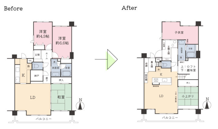 読売ランド前 大人が遊ぶ子供部屋。 ロフト付き205号室神奈川県 川崎市多摩区 デザイナーズ・リノベーションの賃貸物件探しはR-STORE