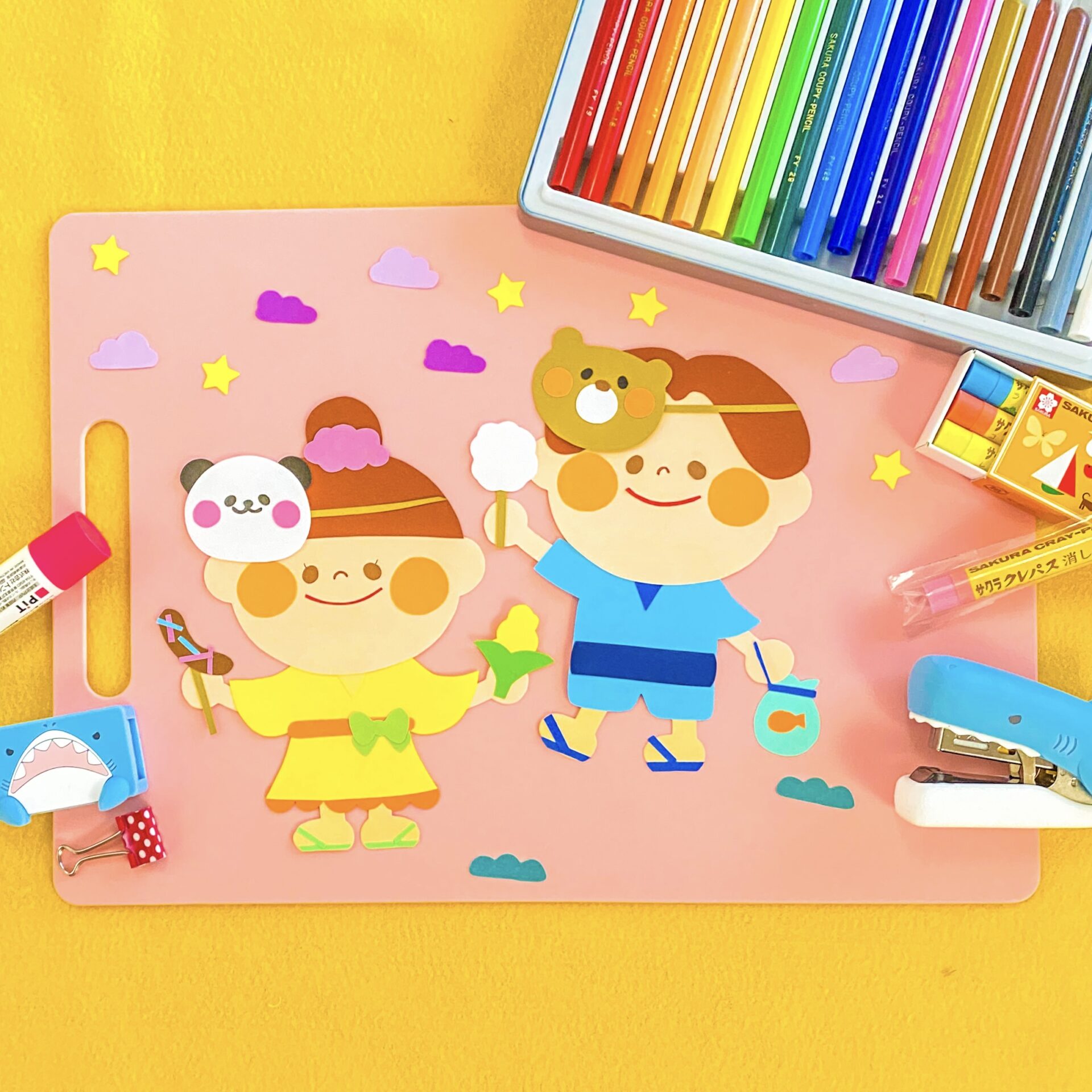 小若江 夏が来た?いろんな製作♪小若江・岩田町・天満いるか保育園