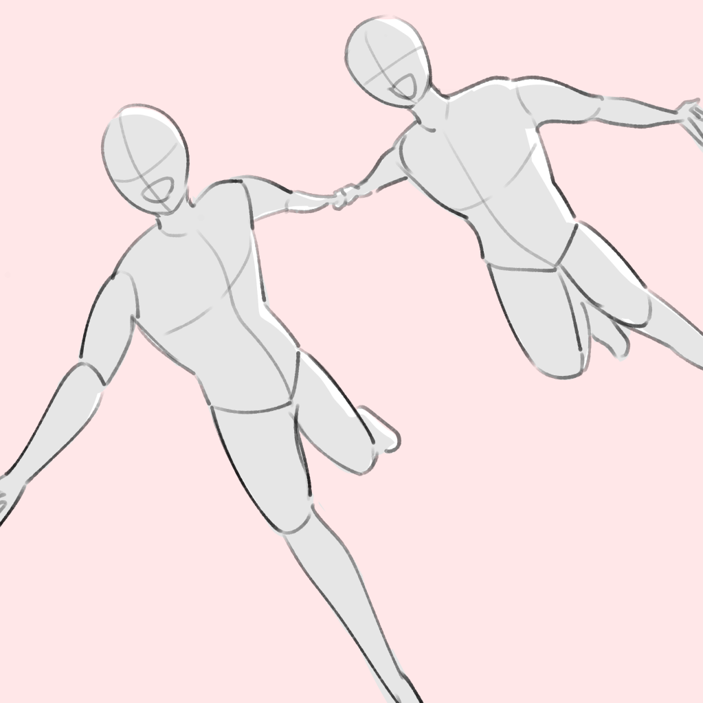 2人 ポーズ イラスト フリーTikTok