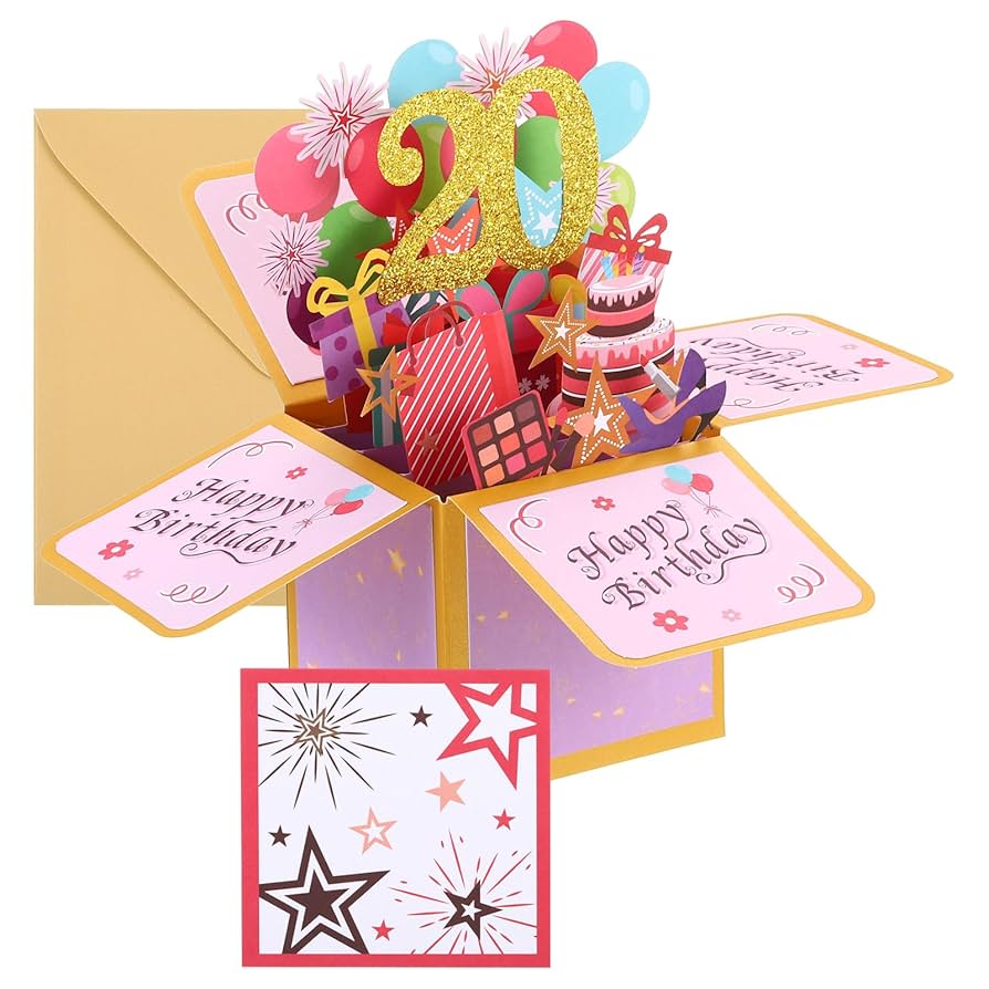 二十歳のお誕生日おめでとう画像