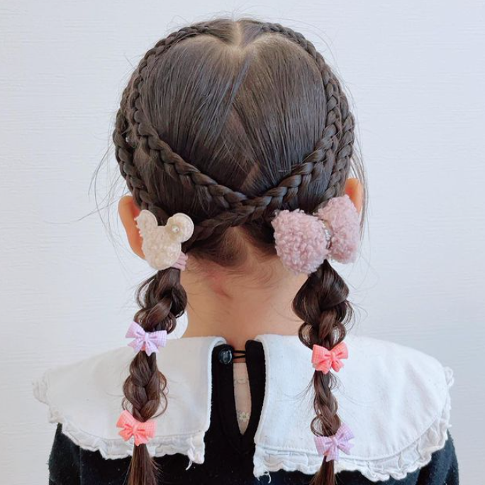 卒入園・入学 細毛な女の子におすすめの「くるりんぱ」ヘアアレンジVERY