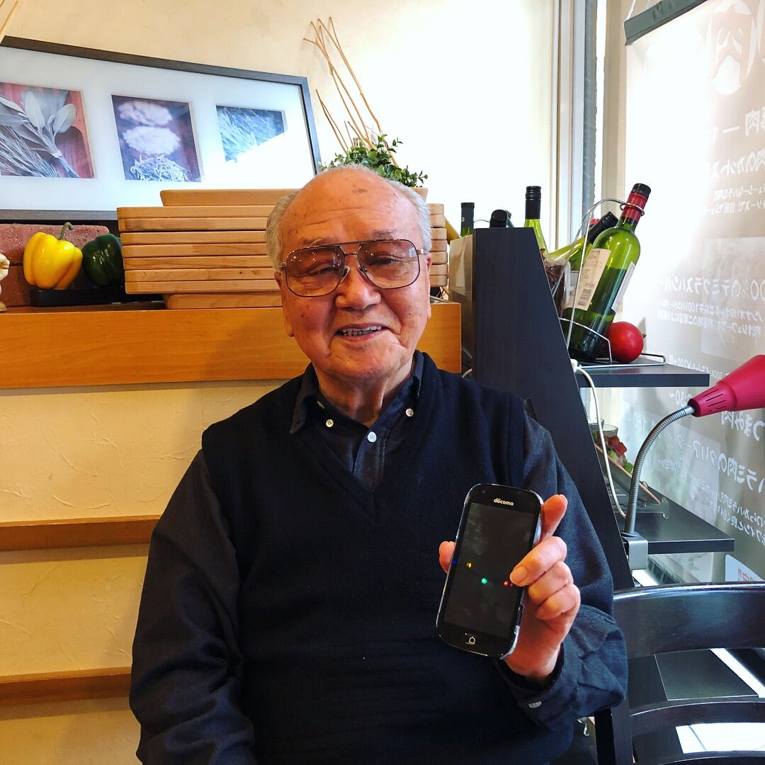 シニア用スマホ