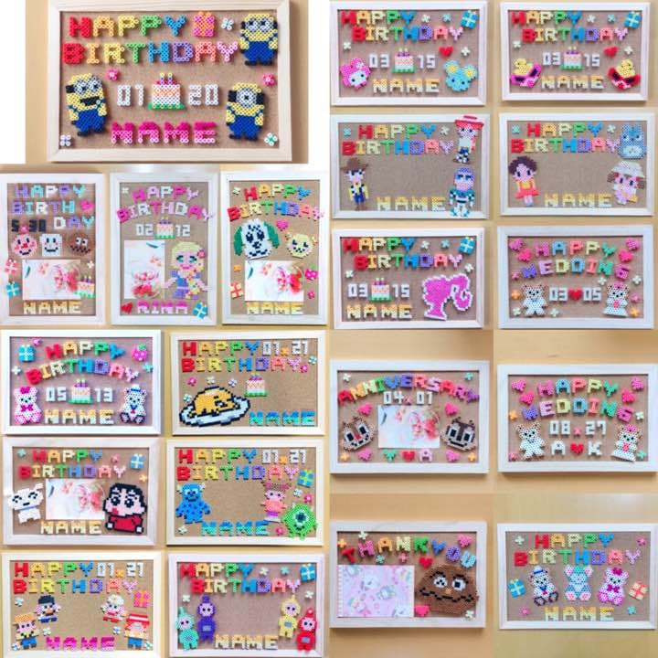 誕生日プレゼントにぴったり！手作りコルクボードに思い出を詰め込もう♡TANP タンプ