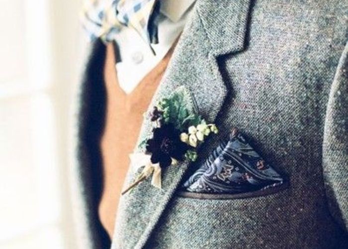 ポケットチーフの折り方3選！TVフォールド スリーピークス パフ 結婚式におすすめ- YouTube