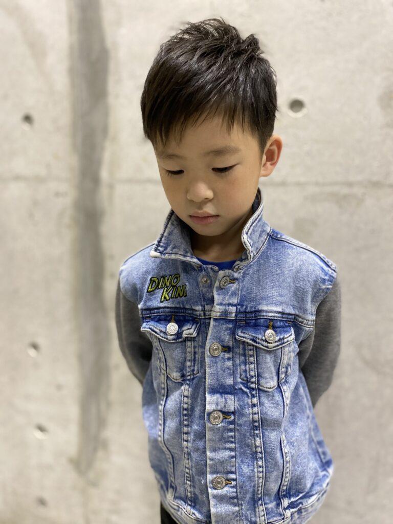 キッズカット 男の子 沖縄TikTok