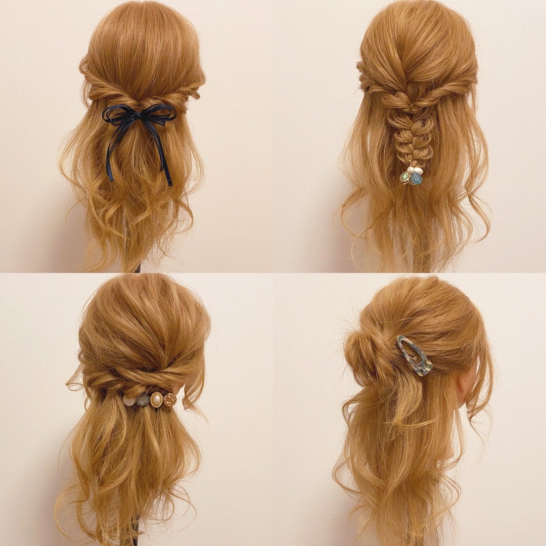 kidsヘアアレンジ 入学式の可愛い髪型🌸簡単な編み込みで華やかにするヘアアレンジのご紹介♪ キャサリンコテージ入学式