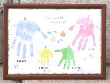 手形足形アート＊くま - COCONO'S GALLERYminne byGMOペパボ 国内最大級のハンドメイド・手作り通販サイト