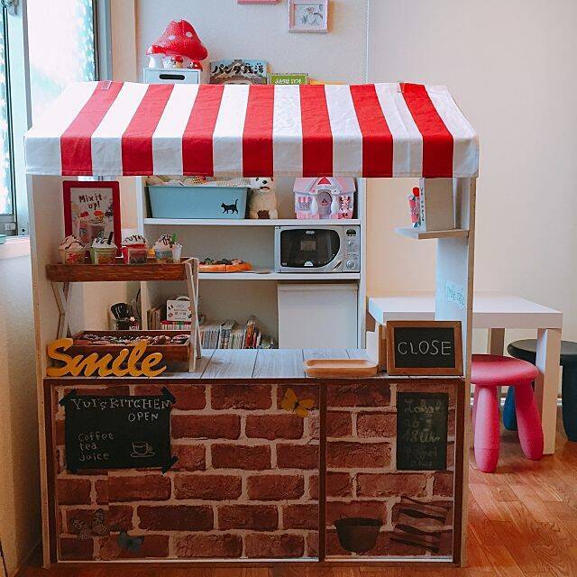 本当に手作り？」ままごとキッチンの作り方♪牛乳パック・ダンボールでかわいく工作kosodate LIFE 子育てライフ