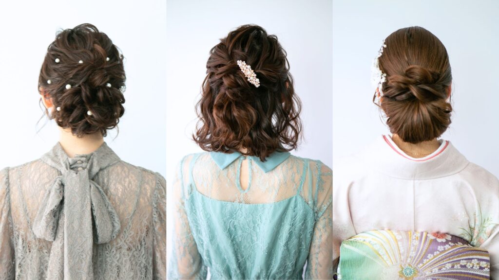 結婚式のお呼ばれヘアセット・メイクのポイントを解説！セルフアレンジ例や注意点もコラムアトリエはるか公式サイト