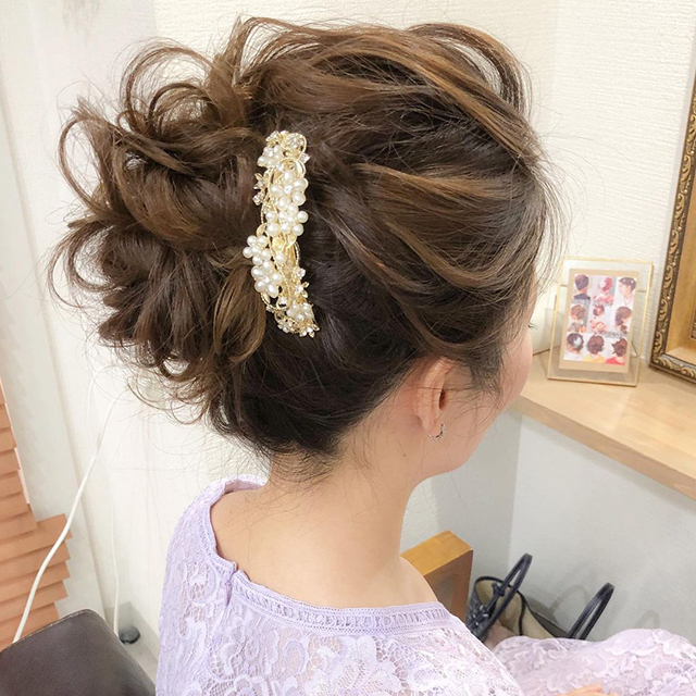 50代母親 結婚式・洋装の髪型マナー＆ドレスに合うヘアスタイル集 - IKINAイキナ