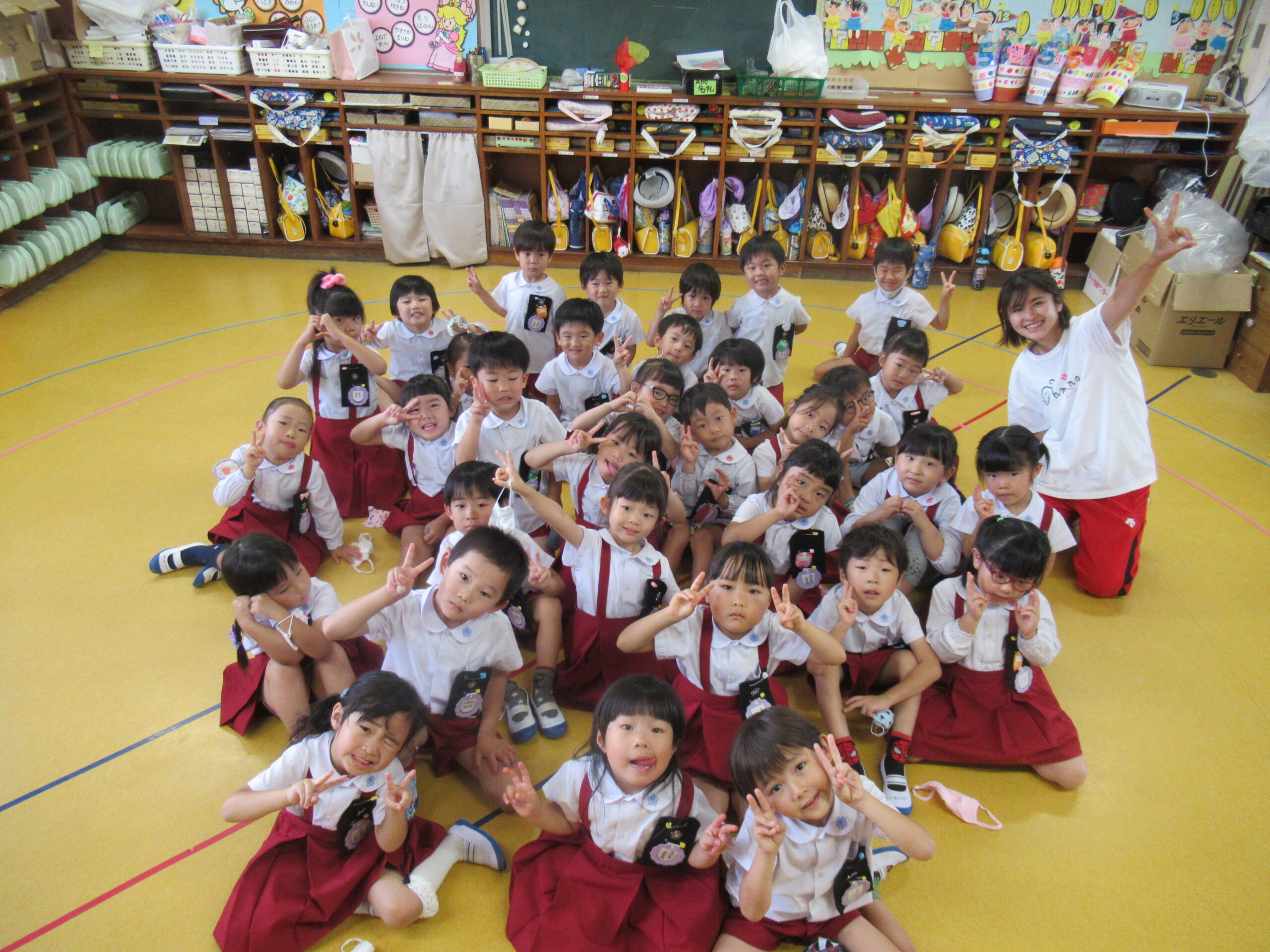 ばら組体操教室 : ようちえん日記