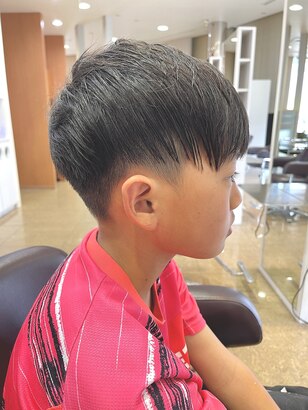 小学生 男の子 モテ ☆ショートヘア☆：L043114480アムールマヤのヘアスタイルホットペッパービューティ
