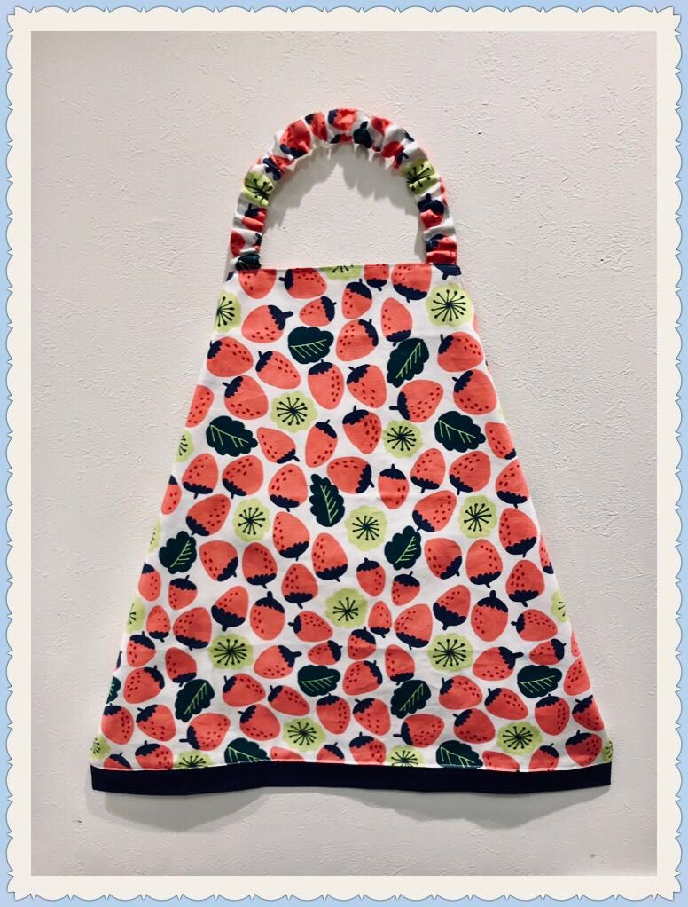 こども用バッククロスエプロンの作り方※Sサイズ 100・110・120Mサイズ 120・130・140ホームソーイング型紙シリーズNo.049nunocoto fabric