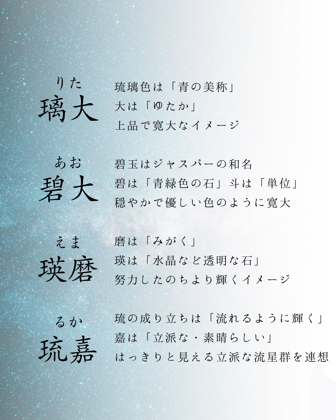 珍しい男の子の名前 モチーフ別獅子 ライオン 、彪 虎の模様 、鷹、鷲、麒麟などの動物モチーフ、海、星、月などの自然モチーフなど、名付けに人気のモチーフから個性的な名前 を集めました。動物や自然のパワーを名前に込めたい方に。 ・ ▽男の子の珍しい名前を